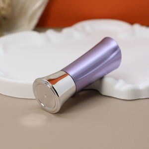 Contenitore Vuoto per Rossetto Yuecai con Parte Superiore Inclinata, Base Cromata Svasata Opaca Color Lavanda, Contenitore Sottile a Clessidra per Balsamo Labbra - Ingrosso - Product Image 2