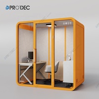 Cabine téléphonique de bureau multifonction insonorisée Portable Acoustic Meeting Pod Home Office Pod
