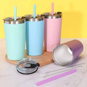 2023 gros gobelet en acier inoxydable pour <span class=keywords><strong>enfant</strong></span> 12OZ tasse de voyage isolée sous vide à double paroi pour lait chaud ou boissons - Product Image 4