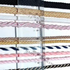 Tùy Chỉnh Bông Polyester Dây Cho Túi Xách Bện Xử Lý Dây Nylon Sợi Dây Thừng Dệt Băng - Product Image 4