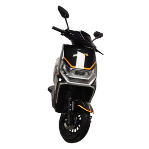 Scooter électrique noir et orange 72V 1000W, quatre roues, aide à la mobilité médicale pour personnes âgées - Product Image 4
