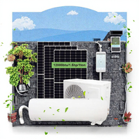 AC Tenaga Surya 48V DC Langsung dari Pabrik 12000BTU 1.5HP Unit AC Split 100% Tenaga Surya Pendingin Pemanas untuk Penggunaan Rumah Tangga