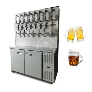 Dispensador de enfriador de torre de cerveza de barril comercial Máquina de grifo Kegarator de cerveza