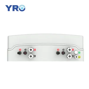 YRO مجموعة PV الموحد مربع 2 سلاسل DC 1000V 2 في 2 خارج IP66 حماية ل لوحة طاقة شمسية