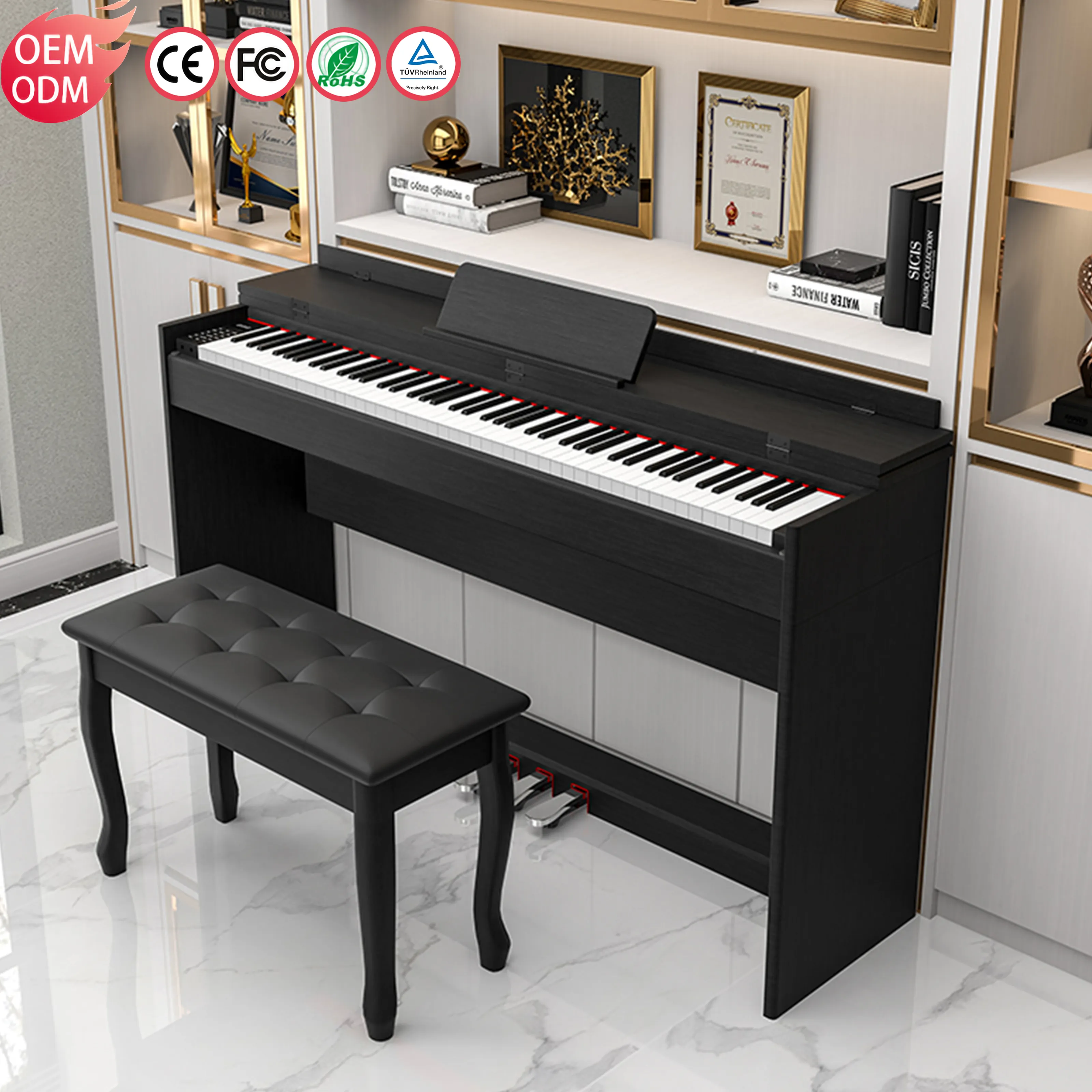 Kimfbay Acoustic Đàn Piano Bàn Phím Sử Dụng Đàn Piano Cho Bán Midi Bàn Phím Đàn Piano 88 Phím