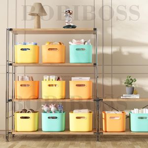 China Wholesale Multifunctional Plastic Car Storage Box <b>Bins</b> with Handles <b>Lid</b> for Laundry Toys Clothes - Product Image 3
