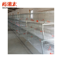 Cage automatique pour poulets de chair Yuanbao en forme de H Conception durable et peu encombrante pour une production de viande efficace