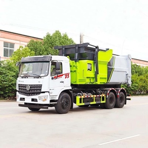 Camión Contenedor de Basura Dongfeng 6X4 de Alto Rendimiento para Operaciones Inteligentes de Recolección y Reciclaje de Residuos - Product Image 2