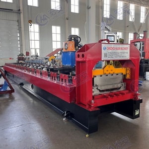 Fully Automatic Angle <b>Chi</b> Roll Forming <b>Machine</b> with Gear & Bearing for Steel Roof Tiles Construction Use PLC Control - Product Image 2