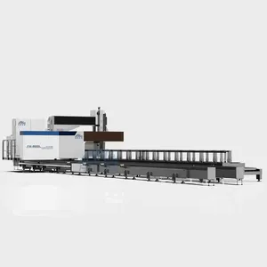 High Precision FINCM FUTURE 5 Axis 3 IN 1 Metal Plate Beveling H Beam Profile Steel Laser Cutting Machines for Shipment Bridge