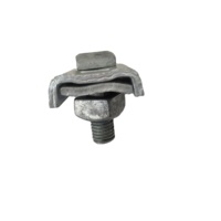Assemblage sur mesure OEM de colliers de serrage et de boulons à écrou pour câbles de communication électrique, galvanisés à chaud, en tôle sur mesure
