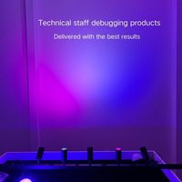 Projecteurs magnétiques pour maison intelligente, base G10, RGBW 3000K-6500K, 48V, faible consommation, LED réglable, contrôle DALI, IP55, CRI96, 24 faisceaux