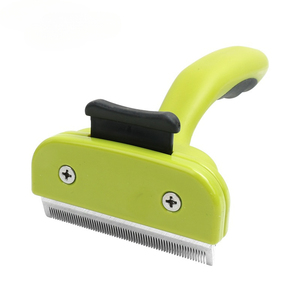 Brosse et couteau à poils pour animaux de compagnie en plastique pour le toilettage professionnel des animaux - Product Image 1