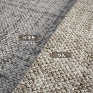 Alfombra de lana Century Kerry rectangular de color sólido estilo Wabi Sabi resistente a las manchas para sala de estar y dormitorio - Product Image 2