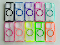 3 en 1 fundas para celulares couleur unie antichoc magnétique téléphone étui pour iphone 11 12 13 14 15 plus 16 pro coque