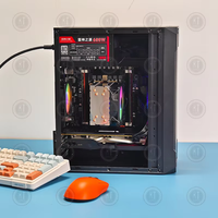 PC de jeu complet pas cher E5 2666V3 RX580, ensemble d'ordinateurs personnalisés, équipement de bureau, ordinateurs de bureau préassemblés, vente en gros, PC gamer