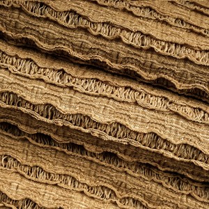 Hot Selling Heavy <b>Lace</b> Fabric Stripe Spun <b>Elastic</b> Crepe Knitted <b>Lace</b> Jacquard Fabric Mesh for Women Dresses - Product Image 2