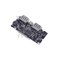 Module de batterie externe, alimentation mobile, élévateur de tension, batterie lithium DIY 18650, affichage numérique, double sortie USB, recharge