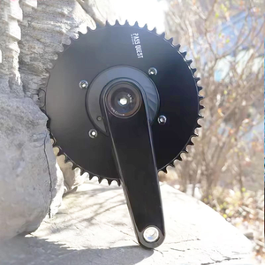 Pédalier arrière <span class=keywords><strong>VTT</strong></span> ultra léger en fibre de carbone Lp 110BCD 2X PowerMeter résistant à l'eau modèle 006 - Product Image 1