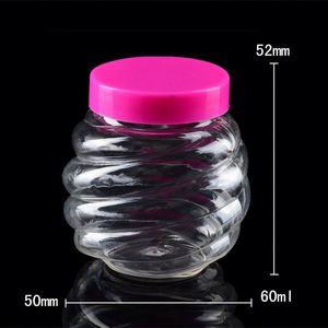 ของเล่นเด็กขายส่งปี 2019 ขวดน้ำพลาสติกแบบขันฝา 60 มล. ภาชนะใส่สไลม์ DIY - Product Image 4