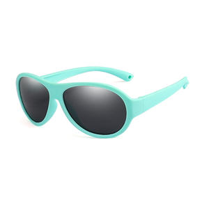 Gafas de Sol Infantiles Ovaladas con Marco Pequeño en Rosa y Azul para Niños y Niñas, Protección UV400, Moda 2021, Gran Venta - Product Image 3
