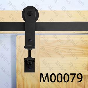 Kit de quincaillerie pour porte coulissante WEKIS au design moderne en laiton, prix d'usine, système de rail et engrenages pour porte coulissante intérieure, appartement, école, garage - Product Image 6