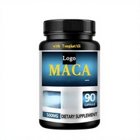 Pilules de bien-être pour hommes en marque privée OEM, capsules d'huître, de ginseng et de maca, soutien naturel à l'énergie et à l'endurance masculine, complément alimentaire