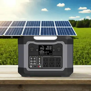 1200W Solar Charging OPS-1200Outdoor Energy Storage Power Supply Portable Self Driving Camping Backup Battery