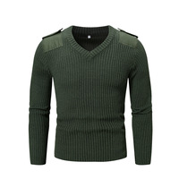 Pulls chauds d'hiver pour hommes et femmes, col en V, coupe-vent, jersey de travail, fournis par le fabricant