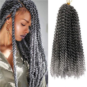 <span class=keywords><strong>Passion</strong></span> <span class=keywords><strong>twist</strong></span> cheveux mode africaine synthétique crépus ombre <span class=keywords><strong>crochet</strong></span> tressage extension de cheveux <span class=keywords><strong>passion</strong></span> <span class=keywords><strong>twist</strong></span> <span class=keywords><strong>crochet</strong></span> cheveux vague d'eau - Product Image 4