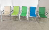 Chaise pliante de camping à ressort, pliable et facile à transporter, ensemble de mobilier d'extérieur abordable, vente chaude