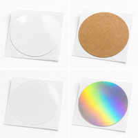 Étiquette de sécurité anti-contrefaçon holographique VOID personnalisée, imperméable, en PET, autocollante, pour l'emballage