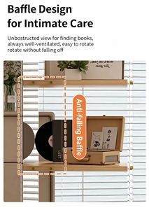 Estante de Almacenamiento de Libros de Acrílico Transparente Personalizado, Estante de Exhibición <span class=keywords><strong>para</strong></span> Cajas Sorpresa, Lego y Figuras de Acción - Product Image 6