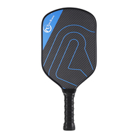 Raquettes de pickleball personnalisées avec logo, vente chaude de l'usine Zhensheng, prise en main confortable