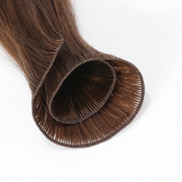 Chine Usine Main-Attaché Bouclés Trame De Cheveux Nouveau Design Mince Piano Mélange De Couleurs 60 6C 100% Vierge Trame Unique Bellecode Marque Usine