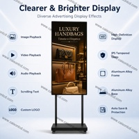 Écran LCD 32 43 49 55 65 pouces 2500-4000 nits, support d'affichage publicitaire, écran intelligent Android, signalisation numérique et affichage