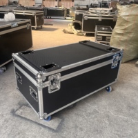 Écran LED personnalisé avec flight case 3 en 1, étanche et antichoc, pour le transport d'équipements de scène à écran LED