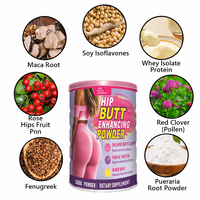 Poudre rehausseur de courbes fessières et hanches, supplément de modelage corporel pour femmes, 300g, offre spéciale pour achats en gros, directement de l'usine