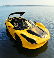 Jet ski flottant électrique pour 5 personnes, bateau en LLDPE non gonflable