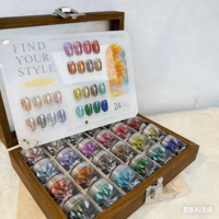 Poudre à ongles effet miroir Aurora Chaory, prix avantageux, poudre chromée caméléon, poudre holographique sirène, ensemble de 24 couleurs