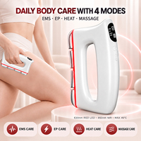 Nouvel outil de massage Gua Sha portable, rechargeable par USB-C, couteau électrique pour fascia, mini grattoir massant à vibrations EMS
