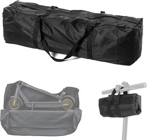 Accesorios para patinete, bolsa de almacenamiento para patinete, gran capacidad, gran volumen, se puede utilizar para Segway Max Scooter, 47,2x20,4x9,25 pulgadas - Product Image 1