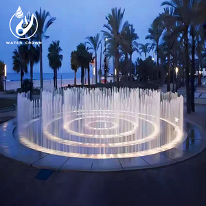 Fontana da Giardino di Alta Qualità Water Crown - Ritmo Acqua e Luce + Suono Rilassante di Scrognolamento per Giardino Esterno - Product Image 6