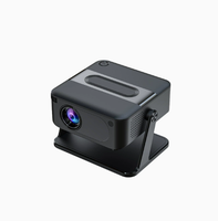 Mini projecteur DLP portable HA109 avec batterie intégrée, Android 11, WiFi 6, BT 5.0, 280 ANSI, miroir d'applications, smartphone, vidéo 1080P 4K, pour la maison