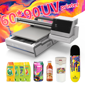 Colorsun Embossed Effect Glossy Effect High Speed A1 Flatbed Uv 6090 Inkjet Printer Multifunctional 3d Led Digital Uv Printer - Product Image 1
