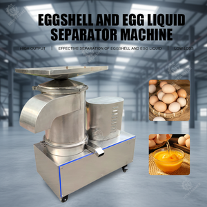 Automatische Eierknacker- und Trennmaschine mit Hochgeschwindigkeits-Knacksystem für Industrielle Flüssigei-Produktionslinien - Product Image 1