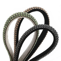 Rubans plats brillants en résine élastique et cordon de tissu pour la décoration de chaussures et lacets créatifs personnalisables