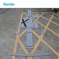 Tapis de pont de bateau personnalisé Komin Mastercraft X45, revêtement de sol marin en mousse EVA