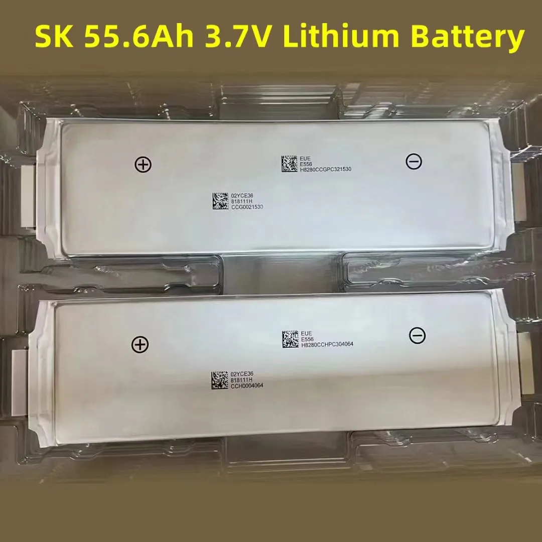 SK55.6AH 60ah ternary soft pack, sel daya polimer tingkat tinggi baterai 3.7V listrik