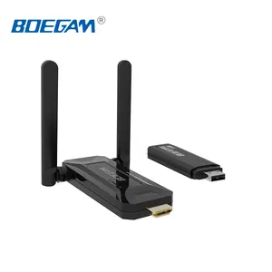 Nuevo diseño de sistemas de presentación inalámbricos portátiles 4K HDMI Video transmisor y receptor inalámbrico